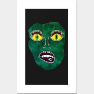 Scary Face (Mask) Posters and Art